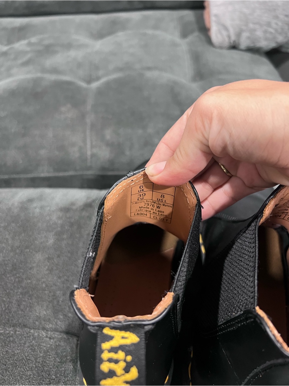 Women Slip-On Dr Marten boots